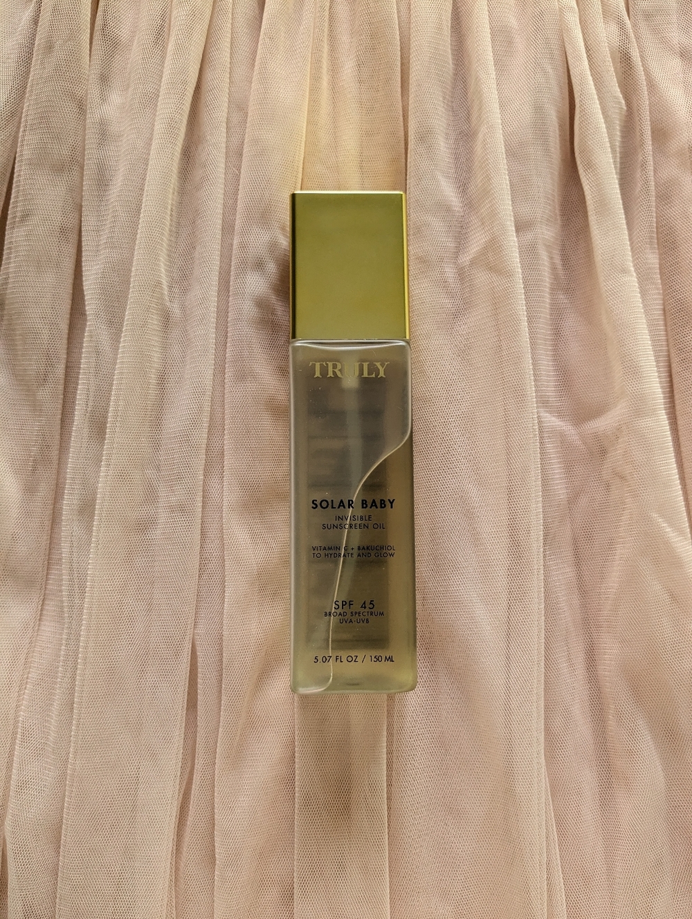 Truly’s Solar Baby SPF 45 Invisible Sunscreen Oil